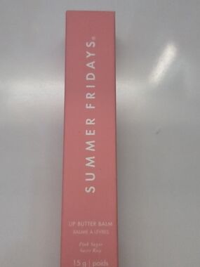 Summer Fridays Pink Lip Butter Balm - Pink Sugar Shade